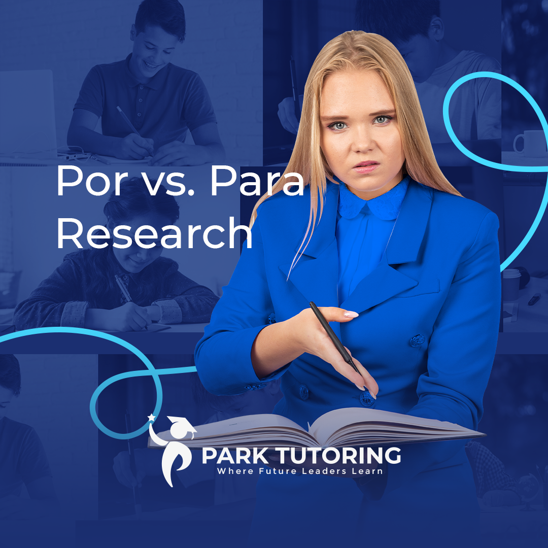 Por vs. Para